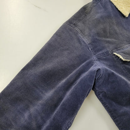 【現状渡し品】【メンズ】 絡繰魂 カラクリダマシイ 274057 総刺繍 BOA CORDUROY JACKET ボア コーデュロイ ジャケット アウター 145-260925-yn-08-izu サイズ：XL カラー：ネイビー 万代Net店