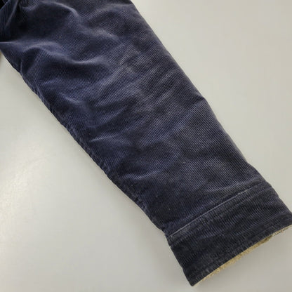 【現状渡し品】【メンズ】 絡繰魂 カラクリダマシイ 274057 総刺繍 BOA CORDUROY JACKET ボア コーデュロイ ジャケット アウター 145-260925-yn-08-izu サイズ：XL カラー：ネイビー 万代Net店