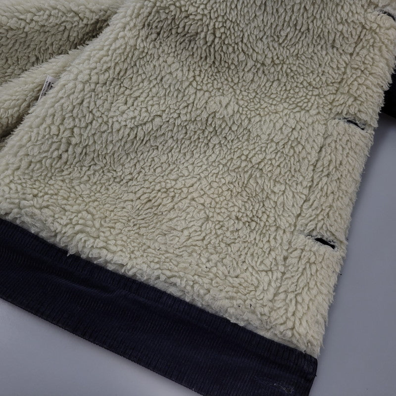 【現状渡し品】【メンズ】 絡繰魂 カラクリダマシイ 274057 総刺繍 BOA CORDUROY JACKET ボア コーデュロイ ジャケット アウター 145-260925-yn-08-izu サイズ：XL カラー：ネイビー 万代Net店