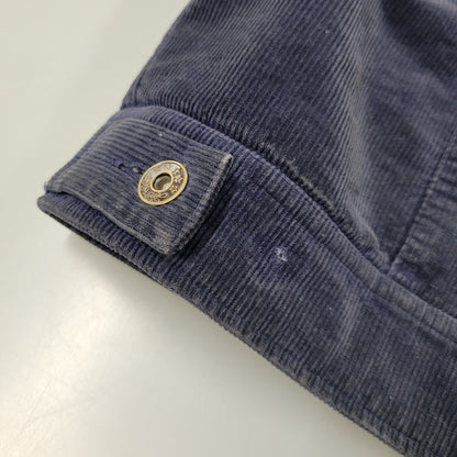 【現状渡し品】【メンズ】 絡繰魂 カラクリダマシイ 274057 総刺繍 BOA CORDUROY JACKET ボア コーデュロイ ジャケット アウター 145-260925-yn-08-izu サイズ：XL カラー：ネイビー 万代Net店