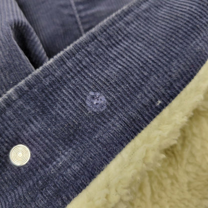 【現状渡し品】【メンズ】 絡繰魂 カラクリダマシイ 274057 総刺繍 BOA CORDUROY JACKET ボア コーデュロイ ジャケット アウター 145-260925-yn-08-izu サイズ：XL カラー：ネイビー 万代Net店
