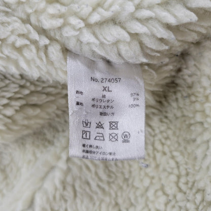 【現状渡し品】【メンズ】 絡繰魂 カラクリダマシイ 274057 総刺繍 BOA CORDUROY JACKET ボア コーデュロイ ジャケット アウター 145-260925-yn-08-izu サイズ：XL カラー：ネイビー 万代Net店