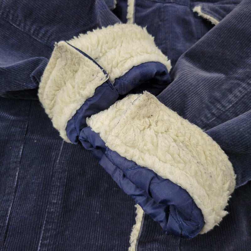 【現状渡し品】【メンズ】 絡繰魂 カラクリダマシイ 274057 総刺繍 BOA CORDUROY JACKET ボア コーデュロイ ジャケット アウター 145-260925-yn-08-izu サイズ：XL カラー：ネイビー 万代Net店
