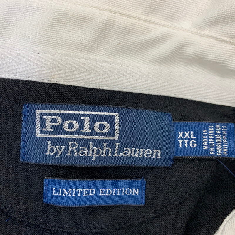 【中古品】【メンズ】 Polo by Ralph Lauren ポロバイラルフローレン LIMITED EDITION SNOW BEACH LAGER スノービーチ 復刻 ラガーシャツ トップス 147-260925-ay-06-izu サイズ：XXL カラー：ブラック×ホワイト 万代Net店