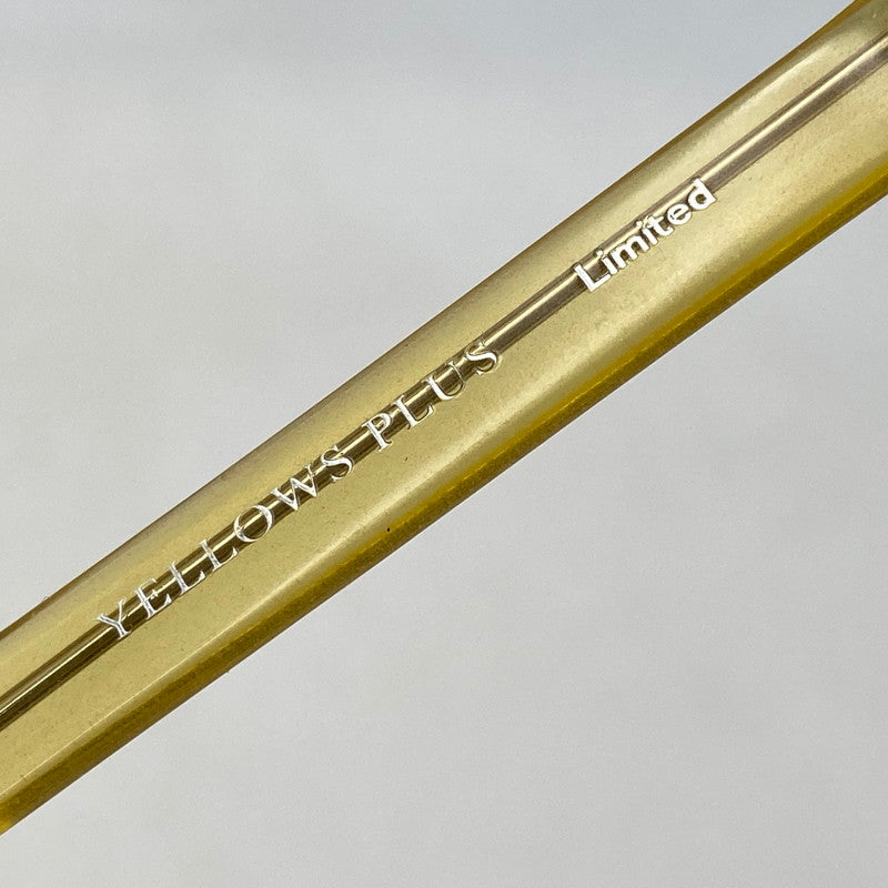 【中古品】【メンズ/レディース】 YELLOWS PLUS イエローズプラス G.B.GAFAS ジービーガファス別注 CELLULOID LIMITED EDITION セルロイド リミテッド エディション サングラス 203-260918-ya-14-izu サイズ：47口23 カラー：イエロー系×ブラック 万代Net店