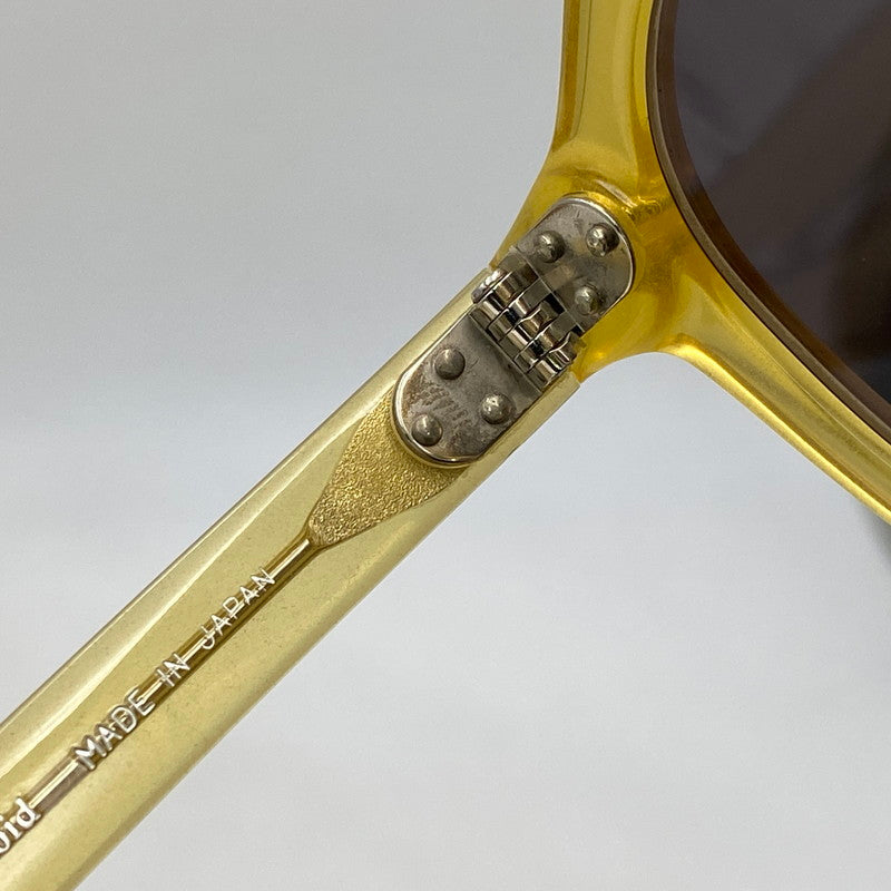 【中古品】【メンズ/レディース】 YELLOWS PLUS イエローズプラス G.B.GAFAS ジービーガファス別注 CELLULOID LIMITED EDITION セルロイド リミテッド エディション サングラス 203-260918-ya-14-izu サイズ：47口23 カラー：イエロー系×ブラック 万代Net店