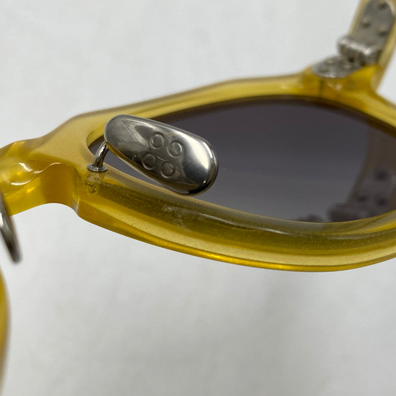 【中古品】【メンズ/レディース】 YELLOWS PLUS イエローズプラス G.B.GAFAS ジービーガファス別注 CELLULOID LIMITED EDITION セルロイド リミテッド エディション サングラス 203-260918-ya-14-izu サイズ：47口23 カラー：イエロー系×ブラック 万代Net店