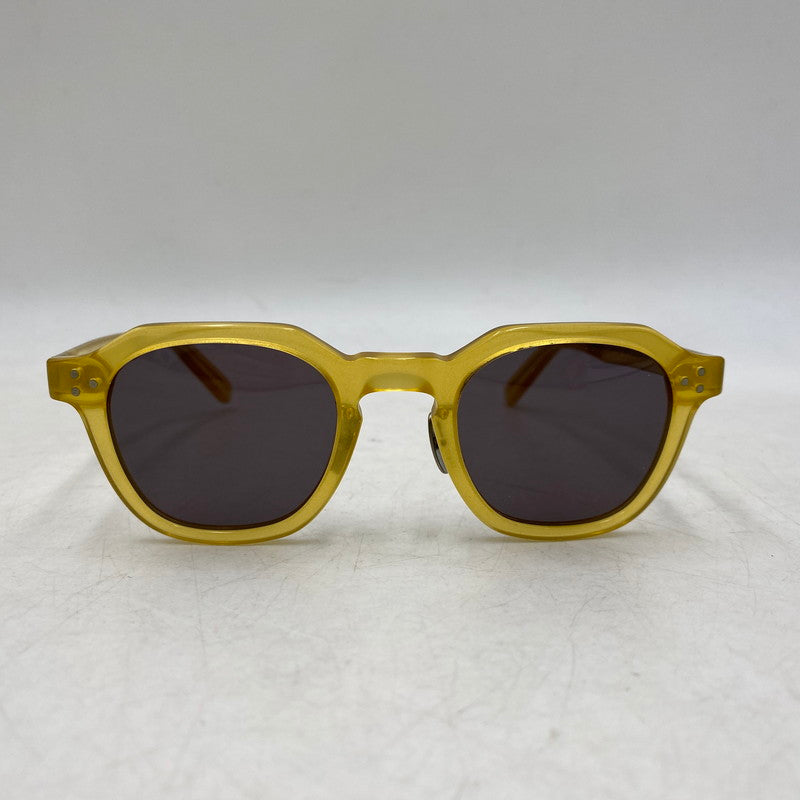 【中古品】【メンズ/レディース】 YELLOWS PLUS イエローズプラス G.B.GAFAS ジービーガファス別注 CELLULOID LIMITED EDITION セルロイド リミテッド エディション サングラス 203-260918-ya-14-izu サイズ：47口23 カラー：イエロー系×ブラック 万代Net店