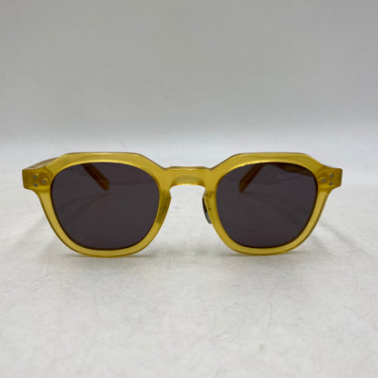 【中古品】【メンズ/レディース】 YELLOWS PLUS イエローズプラス G.B.GAFAS ジービーガファス別注 CELLULOID LIMITED EDITION セルロイド リミテッド エディション サングラス 203-260918-ya-14-izu サイズ：47口23 カラー：イエロー系×ブラック 万代Net店