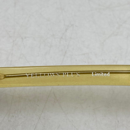 【中古品】【メンズ/レディース】 YELLOWS PLUS イエローズプラス G.B.GAFAS ジービーガファス別注 CELLULOID LIMITED EDITION セルロイド リミテッド エディション サングラス 203-260918-ya-14-izu サイズ：47口23 カラー：イエロー系×ブラック 万代Net店