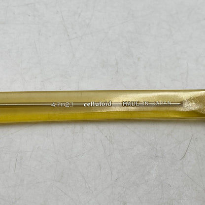 【中古品】【メンズ/レディース】 YELLOWS PLUS イエローズプラス G.B.GAFAS ジービーガファス別注 CELLULOID LIMITED EDITION セルロイド リミテッド エディション サングラス 203-260918-ya-14-izu サイズ：47口23 カラー：イエロー系×ブラック 万代Net店