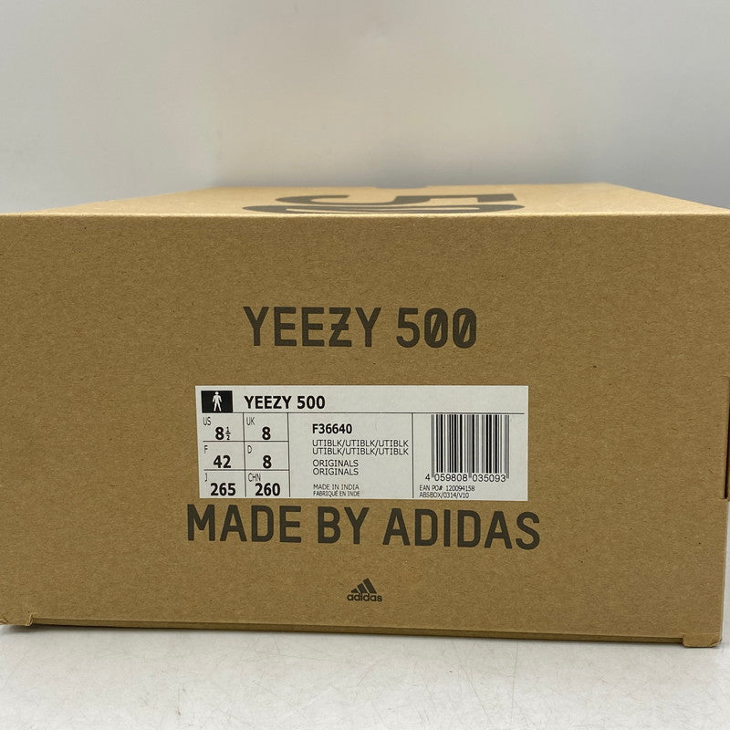 【中古品】【メンズ】 ADIDAS アディダス F36640 YEEZY イージー 500 スニーカー シューズ 靴 161-260918-ya-10-izu サイズ：26.5cm カラー：ブラック 万代Net店