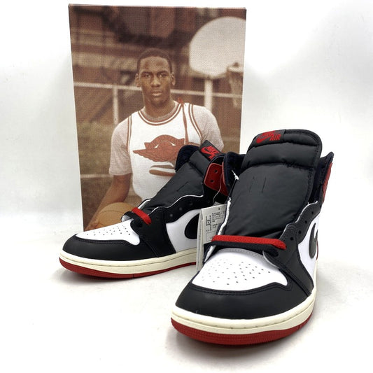 【中古美品】【メンズ】 NIKE ナイキ DZ5485-106 AIR JORDAN エアジョーダン 1 RETRO HIGH OG レトロ ハイ オージー スニーカー シューズ 靴 160-260918-ya-11-izu サイズ：26.5cm カラー：WHITE/BLACK-VARSITY RED-SAIL 万代Net店