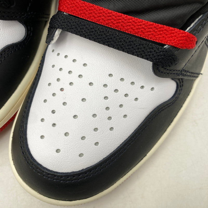 【中古美品】【メンズ】 NIKE ナイキ DZ5485-106 AIR JORDAN エアジョーダン 1 RETRO HIGH OG レトロ ハイ オージー スニーカー シューズ 靴 160-260918-ya-11-izu サイズ：26.5cm カラー：WHITE/BLACK-VARSITY RED-SAIL 万代Net店