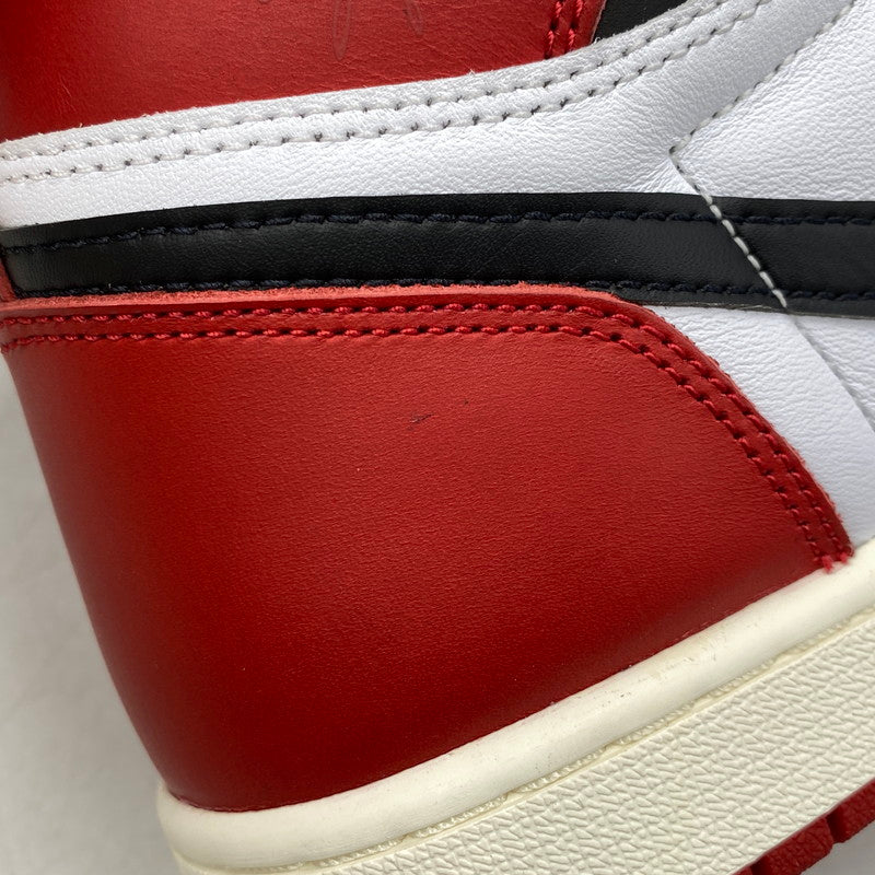 【中古美品】【メンズ】 NIKE ナイキ DZ5485-106 AIR JORDAN エアジョーダン 1 RETRO HIGH OG レトロ ハイ オージー スニーカー シューズ 靴 160-260918-ya-11-izu サイズ：26.5cm カラー：WHITE/BLACK-VARSITY RED-SAIL 万代Net店