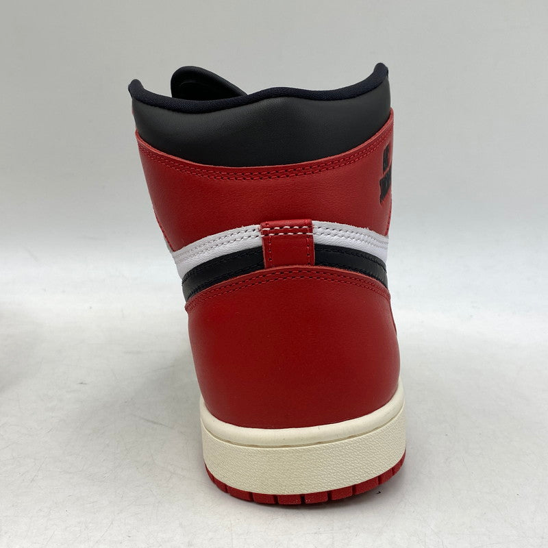【中古美品】【メンズ】 NIKE ナイキ DZ5485-106 AIR JORDAN エアジョーダン 1 RETRO HIGH OG レトロ ハイ オージー スニーカー シューズ 靴 160-260918-ya-11-izu サイズ：26.5cm カラー：WHITE/BLACK-VARSITY RED-SAIL 万代Net店