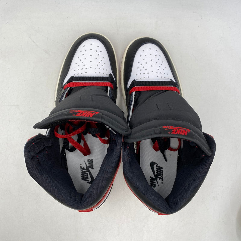 【中古美品】【メンズ】 NIKE ナイキ DZ5485-106 AIR JORDAN エアジョーダン 1 RETRO HIGH OG レトロ ハイ オージー スニーカー シューズ 靴 160-260918-ya-11-izu サイズ：26.5cm カラー：WHITE/BLACK-VARSITY RED-SAIL 万代Net店