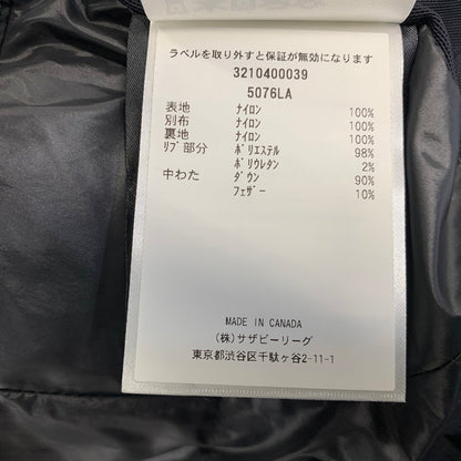【中古品】【レディース】 CANADA GOOSE カナダグース 5076LA ALLISTON JACKET FF アリストン ジャケット アウター 168-260918-cs-05-izu サイズ：M カラー：ブラック 万代Net店