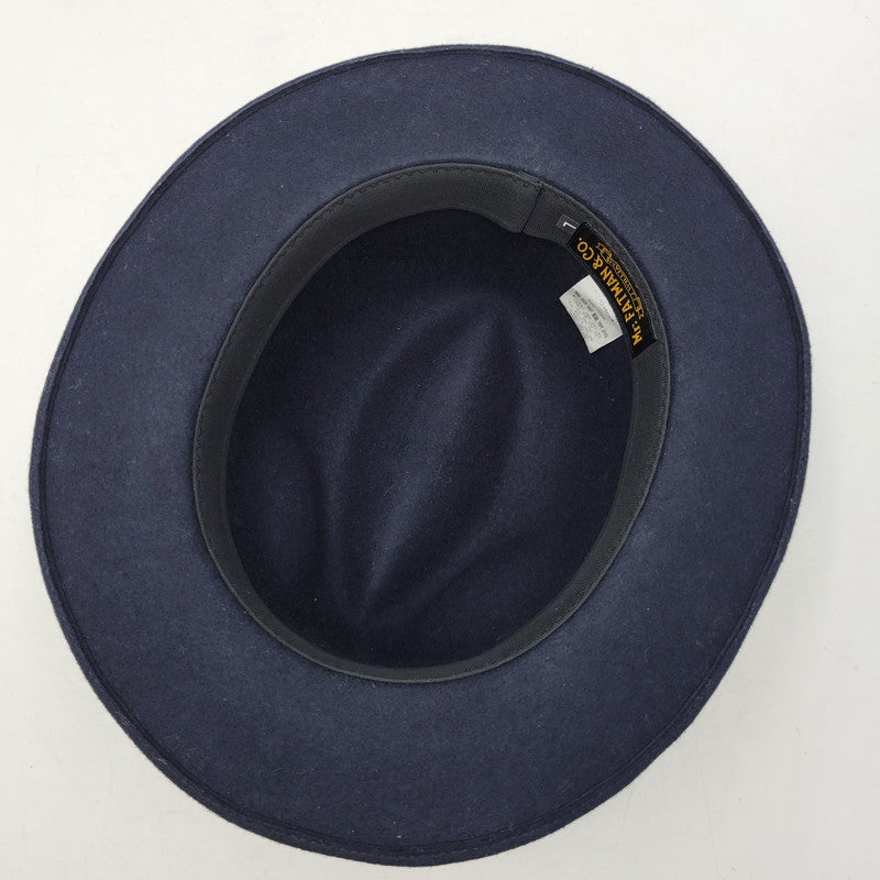 【中古品】【メンズ/レディース】 MR.FATMAN&CO. ミスターファットマン DRESS HAT ドレスハット 帽子 185-260920-as-17-izu サイズ：L カラー：ネイビー 万代Net店