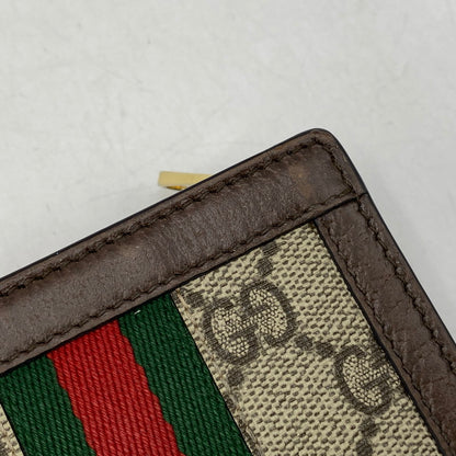 【中古品】【メンズ/レディース】 GUCCI グッチ 644334 OPHIDIA オフィディア BI-FOLD WALLET バイフォールド ウォレット 財布 181-260918-ya-15-izu カラー：ブラウン 万代Net店