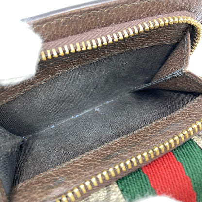 【中古品】【メンズ/レディース】 GUCCI グッチ 644334 OPHIDIA オフィディア BI-FOLD WALLET バイフォールド ウォレット 財布 181-260918-ya-15-izu カラー：ブラウン 万代Net店