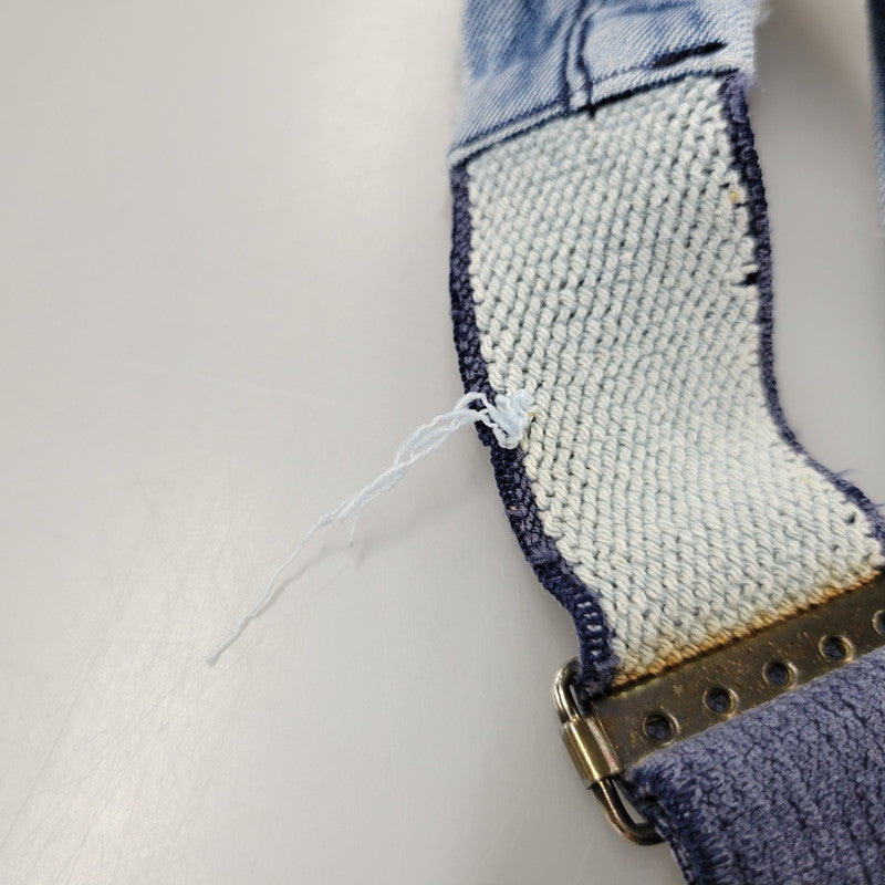 【現状渡し品】【メンズ】 Carhartt カーハート R08 DNM DENIM OVER ALL デニムオーバーオール 157-260923-as-05-izu サイズ：38×34 カラー：ライトブルー 万代Net店