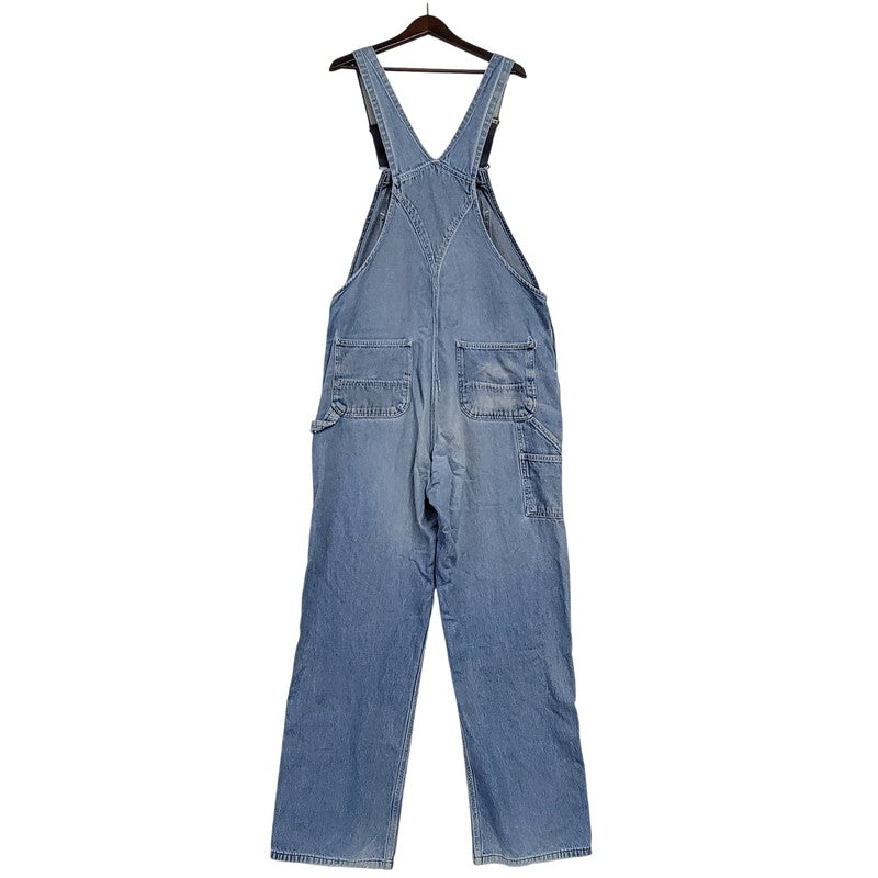 【現状渡し品】【メンズ】 Carhartt カーハート R08 DNM DENIM OVER ALL デニムオーバーオール 157-260923-as-05-izu サイズ：38×34 カラー：ライトブルー 万代Net店