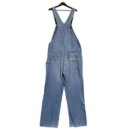 【現状渡し品】【メンズ】 Carhartt カーハート R08 DNM DENIM OVER ALL デニムオーバーオール 157-260923-as-05-izu サイズ：38×34 カラー：ライトブルー 万代Net店