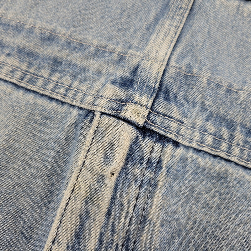 【現状渡し品】【メンズ】 Carhartt カーハート R08 DNM DENIM OVER ALL デニムオーバーオール 157-260923-as-05-izu サイズ：38×34 カラー：ライトブルー 万代Net店