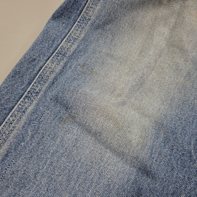 【現状渡し品】【メンズ】 Carhartt カーハート R08 DNM DENIM OVER ALL デニムオーバーオール 157-260923-as-05-izu サイズ：38×34 カラー：ライトブルー 万代Net店