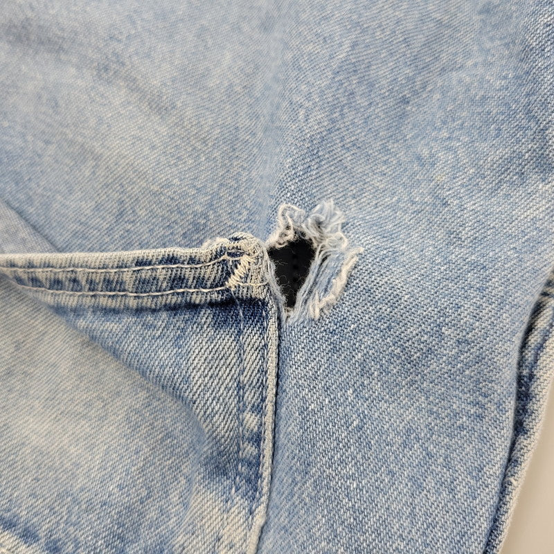 【現状渡し品】【メンズ】 Carhartt カーハート R08 DNM DENIM OVER ALL デニムオーバーオール 157-260923-as-05-izu サイズ：38×34 カラー：ライトブルー 万代Net店