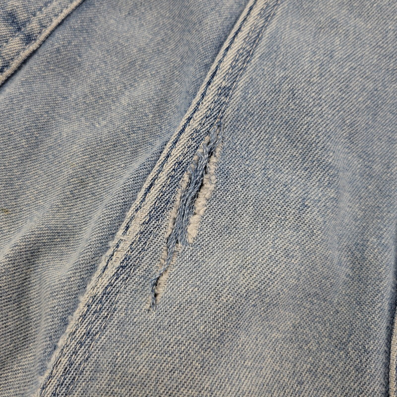 【現状渡し品】【メンズ】 Carhartt カーハート R08 DNM DENIM OVER ALL デニムオーバーオール 157-260923-as-05-izu サイズ：38×34 カラー：ライトブルー 万代Net店