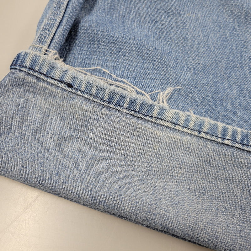 【現状渡し品】【メンズ】 Carhartt カーハート R08 DNM DENIM OVER ALL デニムオーバーオール 157-260923-as-05-izu サイズ：38×34 カラー：ライトブルー 万代Net店