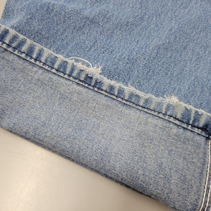 【現状渡し品】【メンズ】 Carhartt カーハート R08 DNM DENIM OVER ALL デニムオーバーオール 157-260923-as-05-izu サイズ：38×34 カラー：ライトブルー 万代Net店