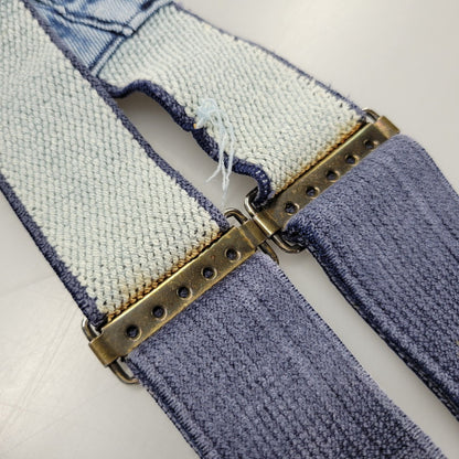 【現状渡し品】【メンズ】 Carhartt カーハート R08 DNM DENIM OVER ALL デニムオーバーオール 157-260923-as-05-izu サイズ：38×34 カラー：ライトブルー 万代Net店