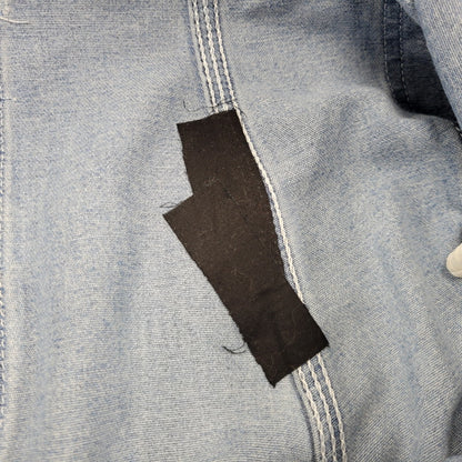 【現状渡し品】【メンズ】 Carhartt カーハート R08 DNM DENIM OVER ALL デニムオーバーオール 157-260923-as-05-izu サイズ：38×34 カラー：ライトブルー 万代Net店