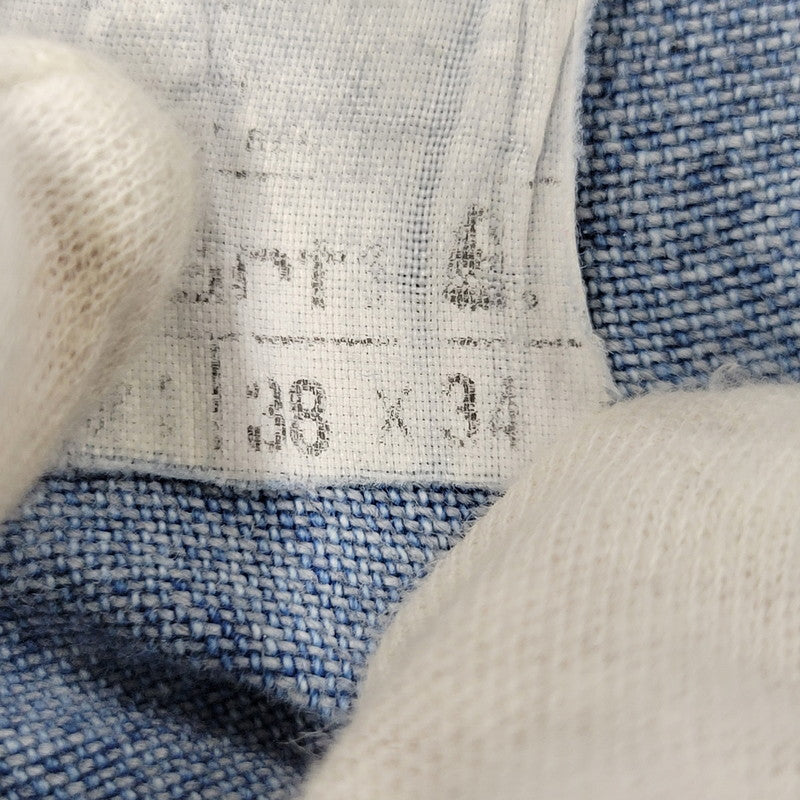 【現状渡し品】【メンズ】 Carhartt カーハート R08 DNM DENIM OVER ALL デニムオーバーオール 157-260923-as-05-izu サイズ：38×34 カラー：ライトブルー 万代Net店