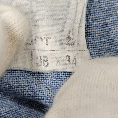 【現状渡し品】【メンズ】 Carhartt カーハート R08 DNM DENIM OVER ALL デニムオーバーオール 157-260923-as-05-izu サイズ：38×34 カラー：ライトブルー 万代Net店