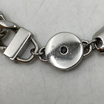 【中古品】【メンズ/レディース】 DIESEL ディーゼル DX135100DJW OVAL D BRACELET オーバル ディー ブレスレット アクセサリー 192-260918-ya-16-izu カラー：シルバー 万代Net店