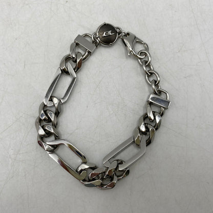 【中古品】【メンズ/レディース】 DIESEL ディーゼル DX135100DJW OVAL D BRACELET オーバル ディー ブレスレット アクセサリー 192-260918-ya-16-izu カラー：シルバー 万代Net店