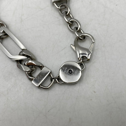 【中古品】【メンズ/レディース】 DIESEL ディーゼル DX135100DJW OVAL D BRACELET オーバル ディー ブレスレット アクセサリー 192-260918-ya-16-izu カラー：シルバー 万代Net店