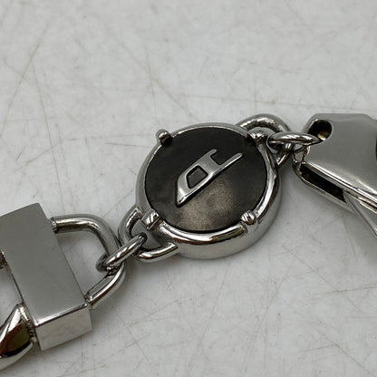 【中古品】【メンズ/レディース】 DIESEL ディーゼル DX135100DJW OVAL D BRACELET オーバル ディー ブレスレット アクセサリー 192-260918-ya-16-izu カラー：シルバー 万代Net店