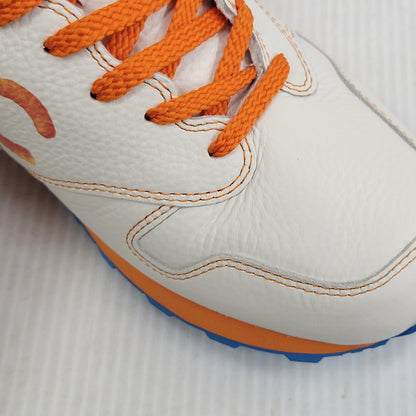 【中古美品】【メンズ/レディース】 Sangacio サンガッチョ × CHEETOS チートス NYUS BLOW にゅ～ず ブロー スニーカー 靴 162-260921-as-01-izu サイズ：26cm カラー：ホワイト×オレンジ×ブルー 万代Net店