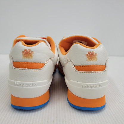 【中古美品】【メンズ/レディース】 Sangacio サンガッチョ × CHEETOS チートス NYUS BLOW にゅ～ず ブロー スニーカー 靴 162-260921-as-01-izu サイズ：26cm カラー：ホワイト×オレンジ×ブルー 万代Net店