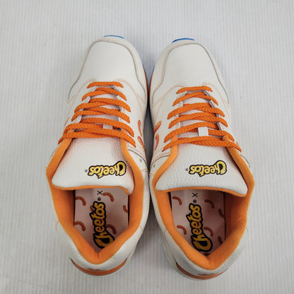 【中古美品】【メンズ/レディース】 Sangacio サンガッチョ × CHEETOS チートス NYUS BLOW にゅ～ず ブロー スニーカー 靴 162-260921-as-01-izu サイズ：26cm カラー：ホワイト×オレンジ×ブルー 万代Net店