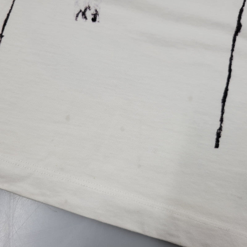 【現状渡し品】【メンズ】 VETEMENTS ヴェトモン ELEPHANT IN THE ROOM TEE UAH19TR310 半袖 Tシャツ 142-260923-as-01-izu サイズ：S カラー：ホワイト 万代Net店
