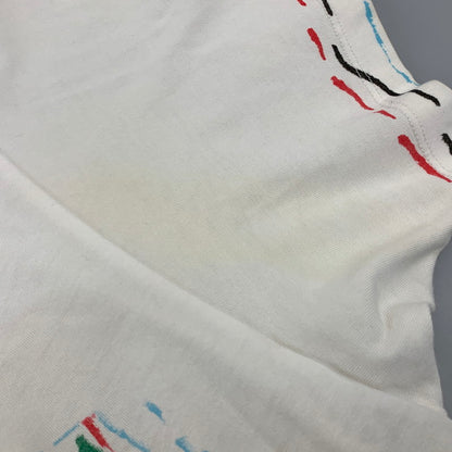 【中古品】【メンズ】 VETEMENTS ヴェトモン ELEPHANT MARTA TEE UAH19TR309 Tシャツ 半袖 142-260919-as-18-izu サイズ：S カラー：ホワイト 万代Net店