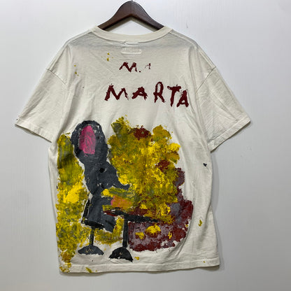 【中古品】【メンズ】 VETEMENTS ヴェトモン ELEPHANT MARTA TEE UAH19TR309 Tシャツ 半袖 142-260919-as-18-izu サイズ：S カラー：ホワイト 万代Net店