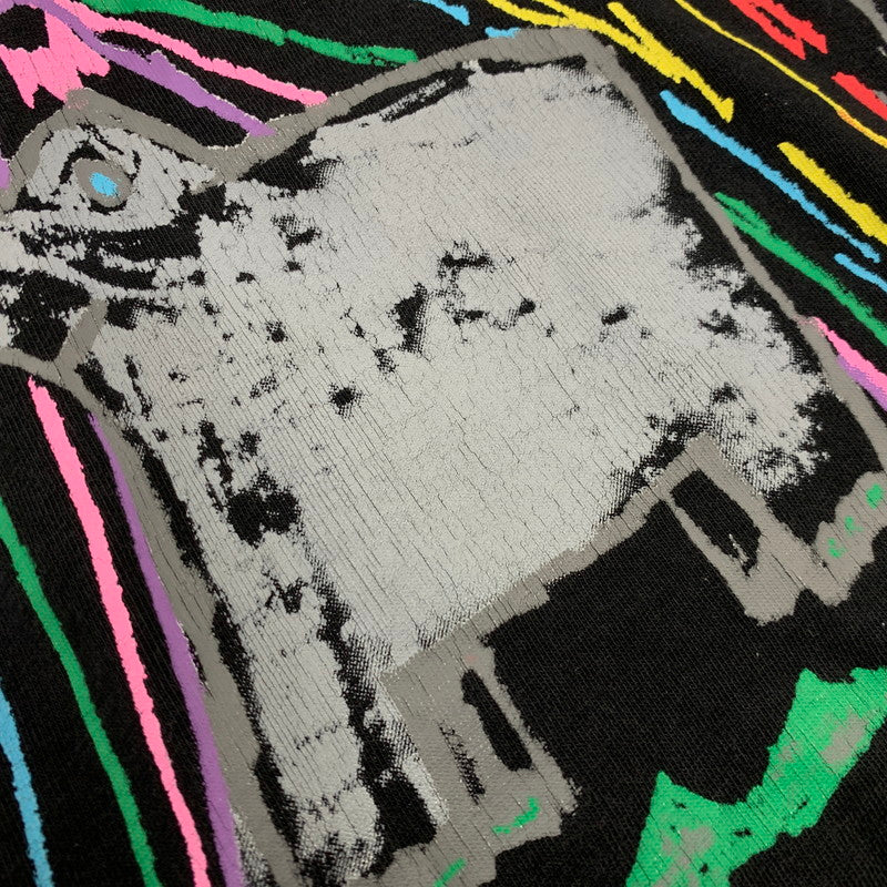 【中古品】【メンズ】 VETEMENTS ヴェトモン ELEPHANT LUIS TEE Tシャツ 半袖 142-260919-as-17-izu サイズ：L カラー：ブラック 万代Net店