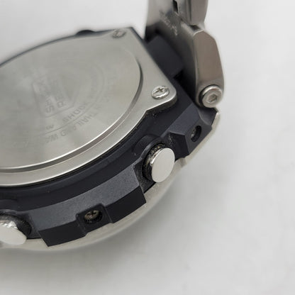 【中古品】【メンズ/レディース】 G-SHOCK ジーショック GST-W1100-1AJF G-STEEL SOLAR WATCH Gスティール ソーラー ウオッチ 腕時計 196-260927-yn-03-izu サイズ：59.1 × 52.4 × 16.1 mm カラー：シルバー×ブラック 万代Net店
